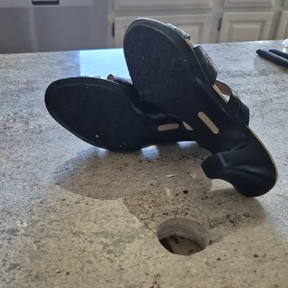 Softspots Women's Black Mules Leather - Picture 5 of 5